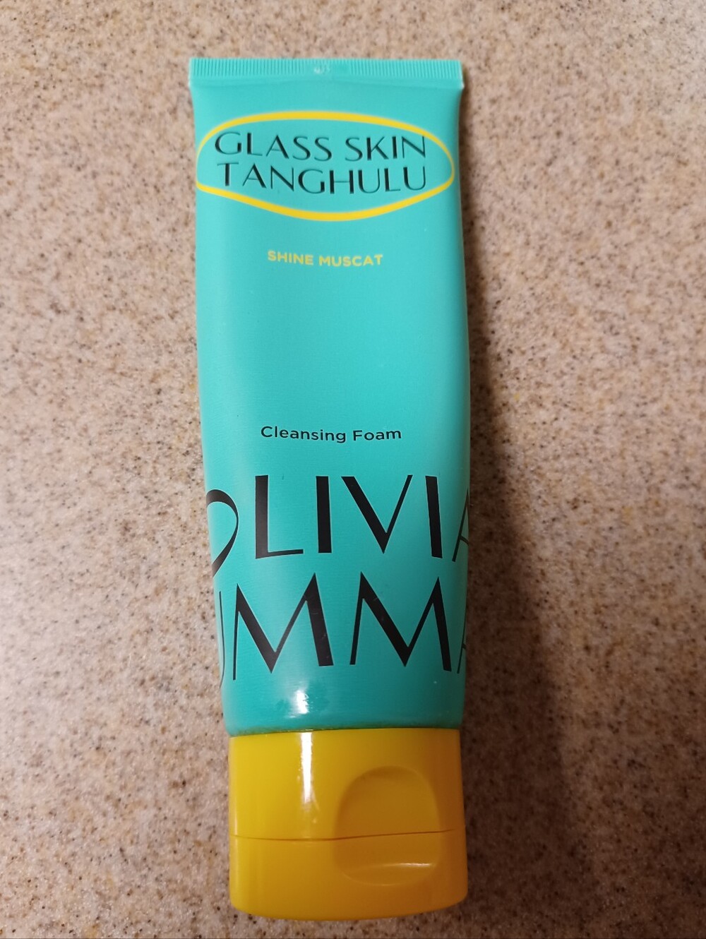 × Glass Skin Tanghulu Cleansing Foam - Turquoise & Yellow